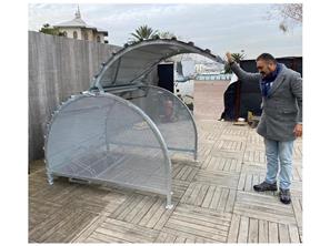 Kapalı Bisiklet Parkı Modeli