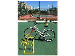 Boyalı Bisiklet Park Durağı 4'lü