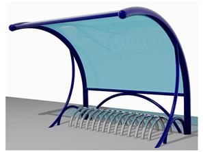 Bisiklet Parkı Sundurması