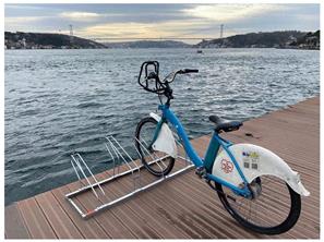4'lü Eko Galvanizli Bisiklet Parkı